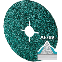 Resin Fibre Discs - ACTIROX AF799 - Steel - Ceramic Range - Maximum Stock Removal