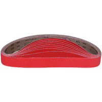 File Sander Belts - Ceramic Top Size - Various Sizes & Grits