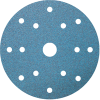 Hook & Loop Paper Discs 15 Hole CT18 Zirconia Stearated G Weight - 150mm