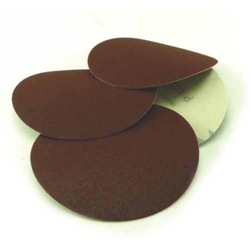 Hook & Loop Paper Discs No Hole E28V Aluminium Oxide Stearated E Weight - 125mm