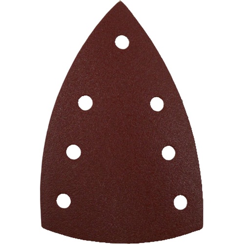 Delta Type Hook & Loop Discs 7 Hole E28V Aluminium Oxide Stearated 'E' Weight - 100 x 145mm 