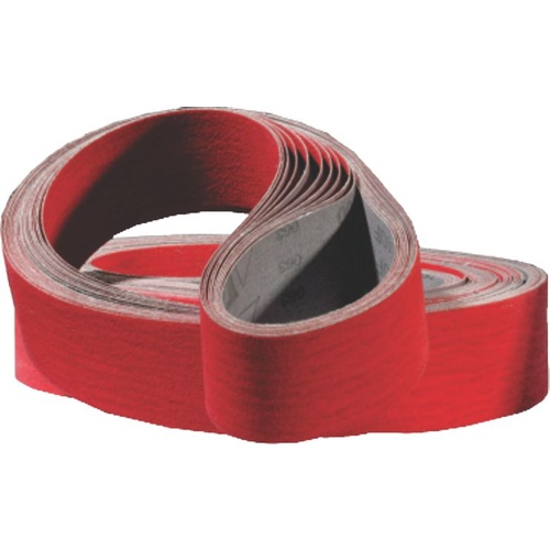 Linishing Belts - Ceramic / Zirconia - Premium - Various Sizes & Grits