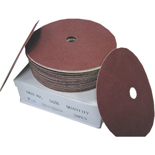 Floor Sanding Edger Discs - CLOTH - 180mm - Aluminium Oxide - Various Grits