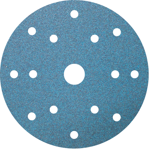 Hook & Loop Paper Discs 15 Hole CT18 Zirconia Stearated G Weight - 150mm